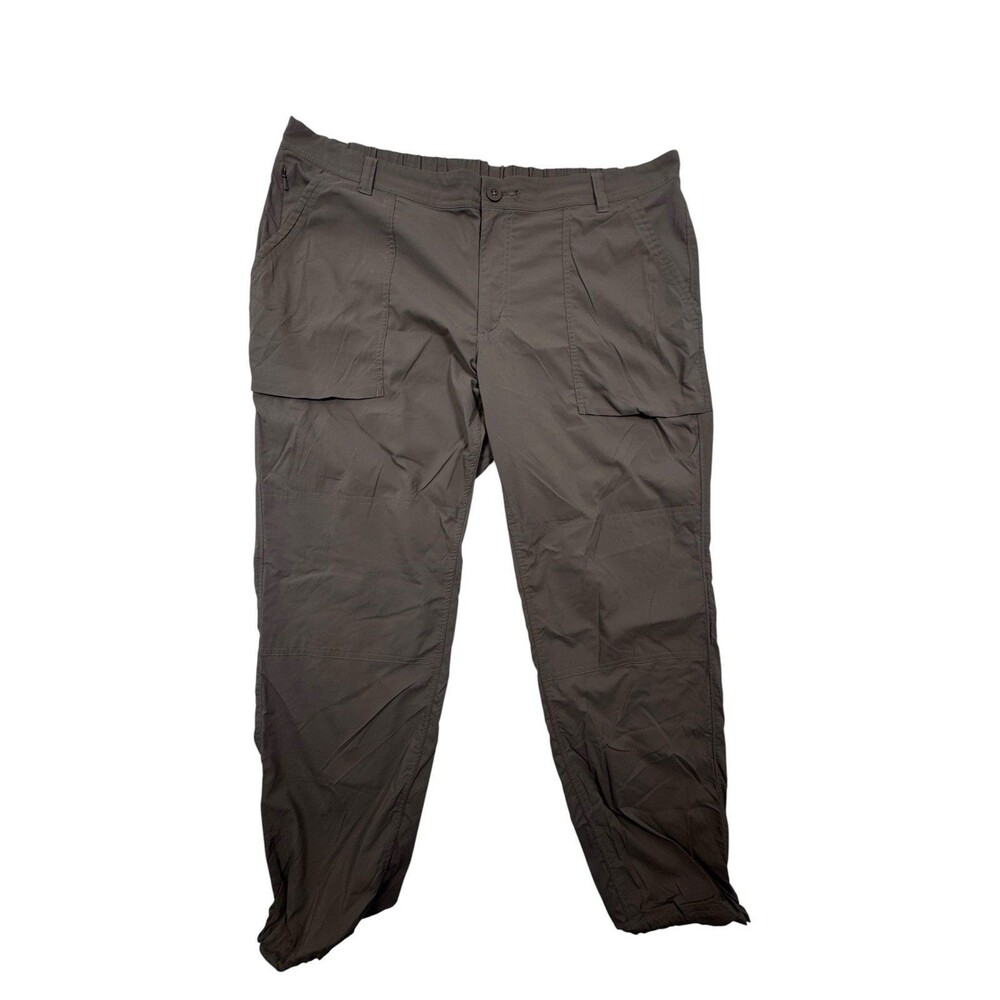 REI Women’s Wilderness Spirit Taupe Nylon Blend Hiking Outdoor Pants 16 P